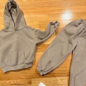 Kids Comfrt 2 piece Set- Bark